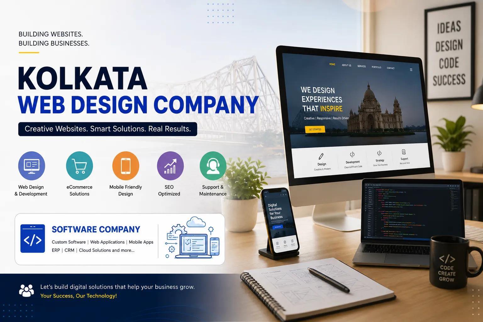Kolkata Web Design Company: Smart Digital Growth for Modern Businesses