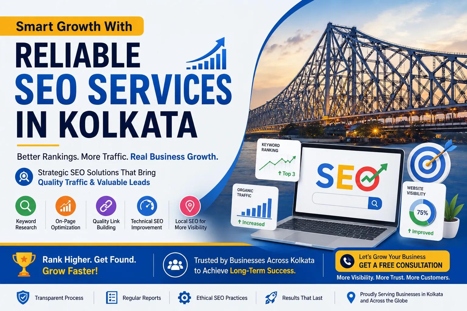 Smart Growth With Reliable SEO Services Kolkata