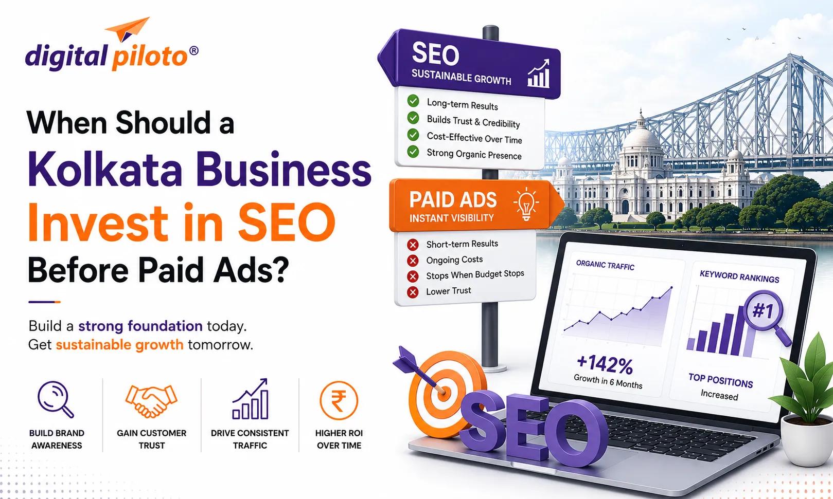 When Should a Kolkata Business Invest in SEO Before Paid Ads?